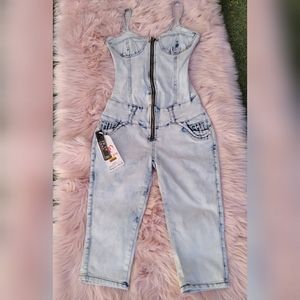 Colombian capri jumpsuit